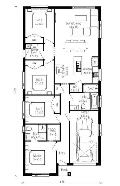 Floorplan of Homely house listing, Address available on request
