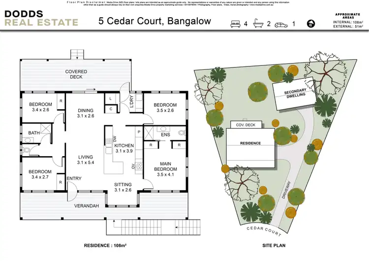 Floorplan of Homely house listing, 5 Cedar Court, Bangalow NSW 2479