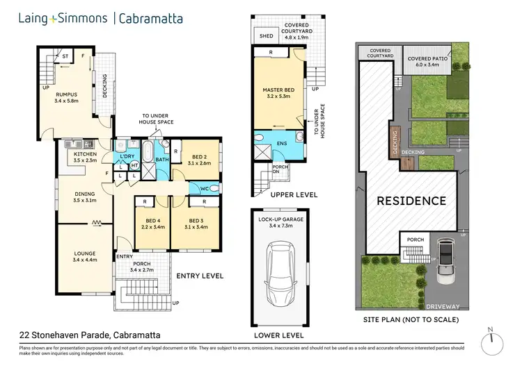 Floorplan of Homely house listing, 22 Stonehaven Parade, Cabramatta NSW 2166