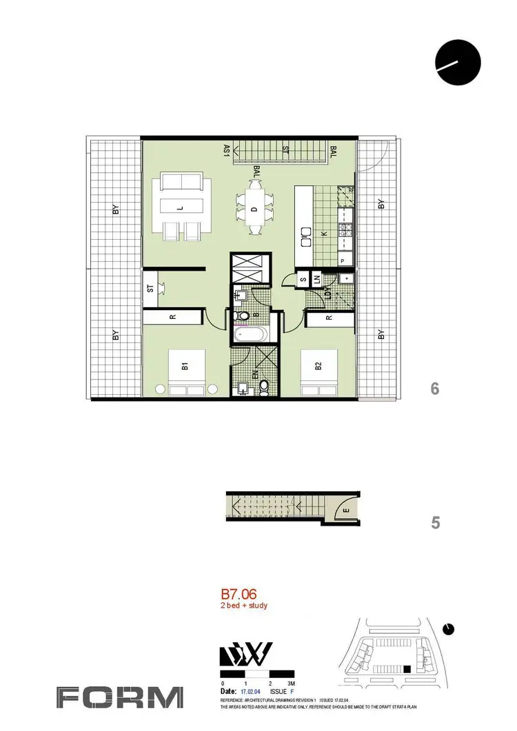 Floorplan of Homely apartment listing, 27/4 Hutchinson Walk, Zetland NSW 2017