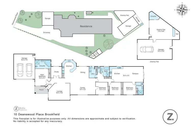 Floorplan of Homely house listing, 10 Deanswood Place, Brookfield VIC 3338