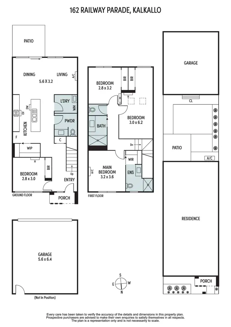 Floorplan of Homely townhouse listing, 162 Railway Parade, Kalkallo VIC 3064