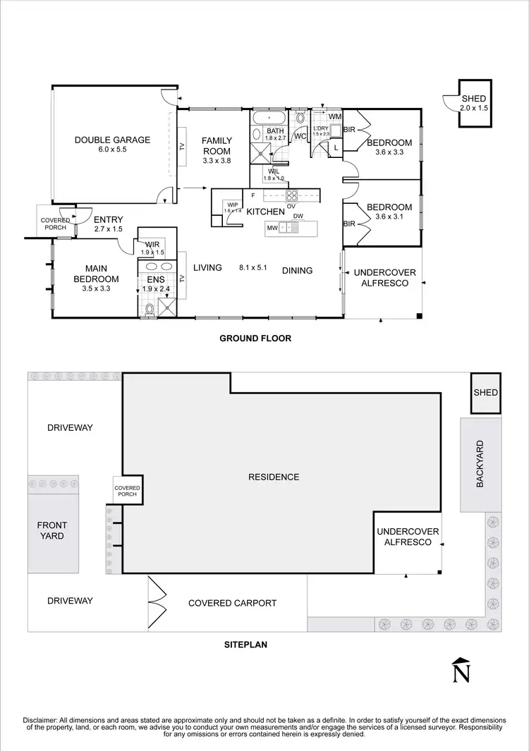Floorplan of Homely house listing, 15 Rivoli Close, Fraser Rise VIC 3336