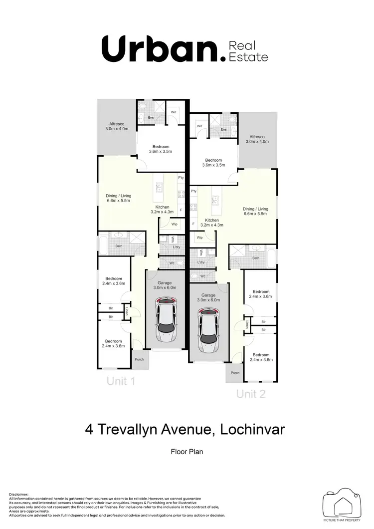 Floorplan of Homely house listing, 2/4 Trevallyn Avenue, Lochinvar NSW 2321