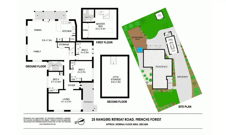 Floorplan of Homely house listing, 25 Rangers Retreat Road, Frenchs Forest NSW 2086