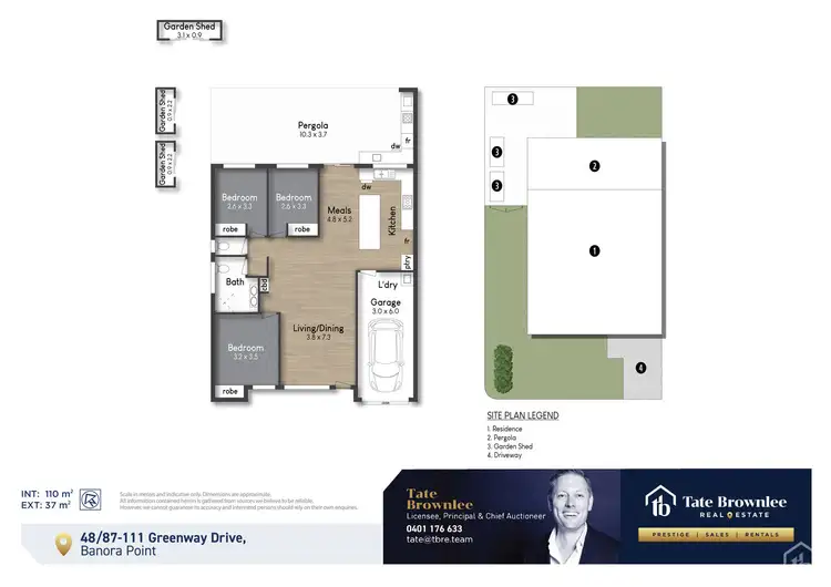 Floorplan of Homely villa listing, 48/87-111 Greenway Drive, Banora Point NSW 2486