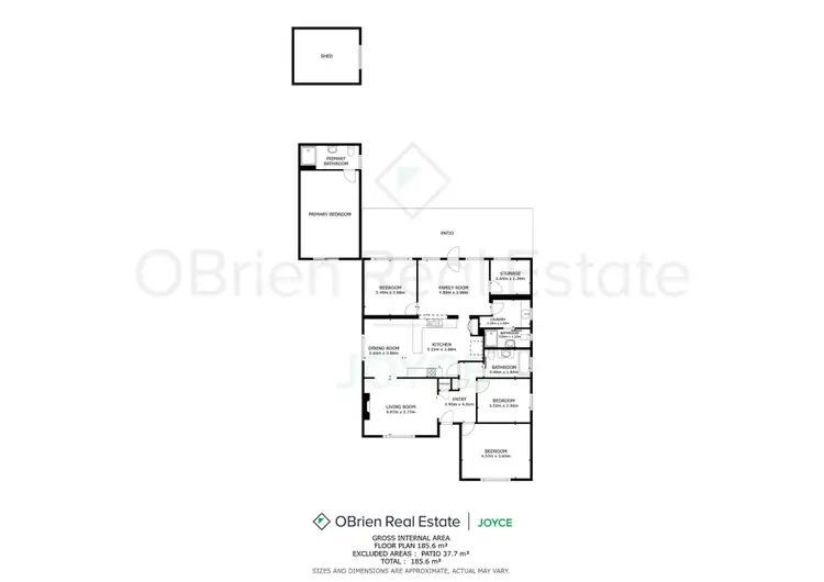 Floorplan of Homely house listing, 25 Larkings Street, Wangaratta VIC 3677