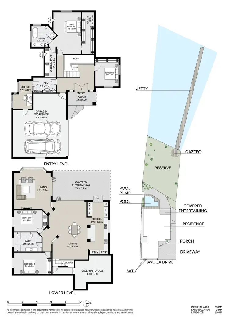Floorplan of Homely house listing, 287A Avoca Drive, Green Point NSW 2251