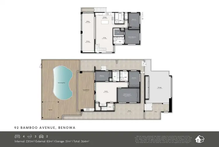 Floorplan of Homely house listing, 92 Bamboo Avenue, Bundall QLD 4217