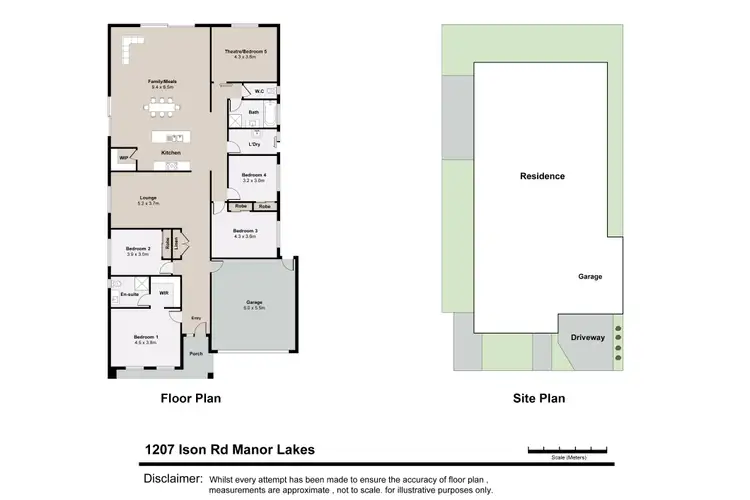 Floorplan of Homely house listing, 1207 Ison Road, Manor Lakes VIC 3024