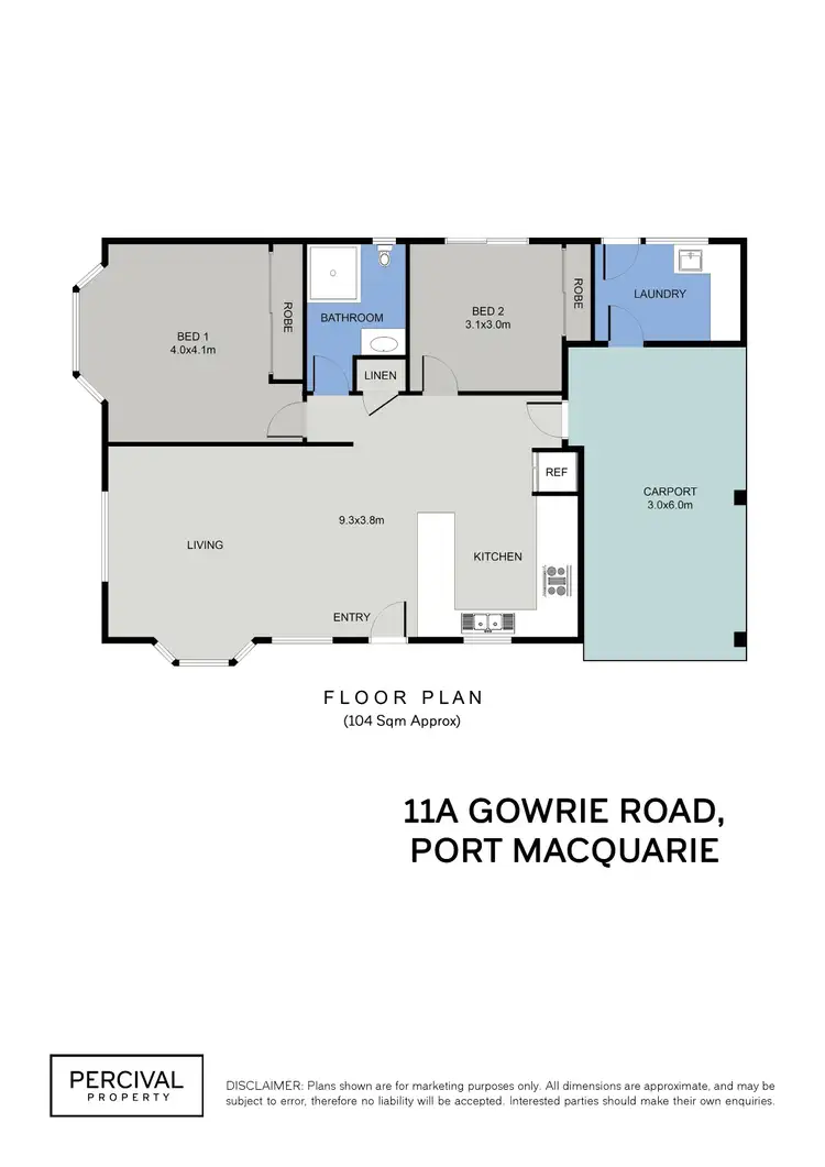 Floorplan of Homely house listing, 11A Gowrie Road, Wauchope NSW 2446