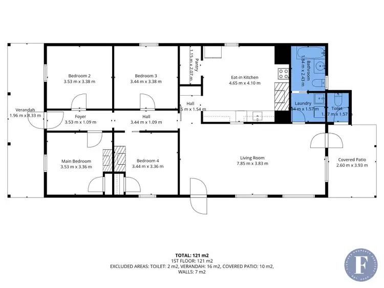 Floorplan of Homely house listing, 76 Temora Street, Cootamundra NSW 2590