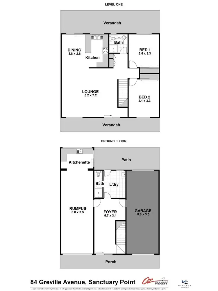 Floorplan of Homely house listing, 84 Greville Avenue, Sanctuary Point NSW 2540