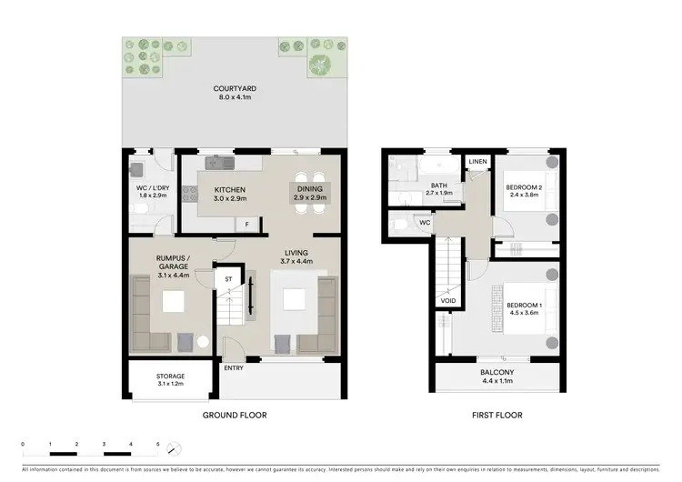 Floorplan of Homely townhouse listing, 17/7 Boundary Road, Liverpool NSW 2170