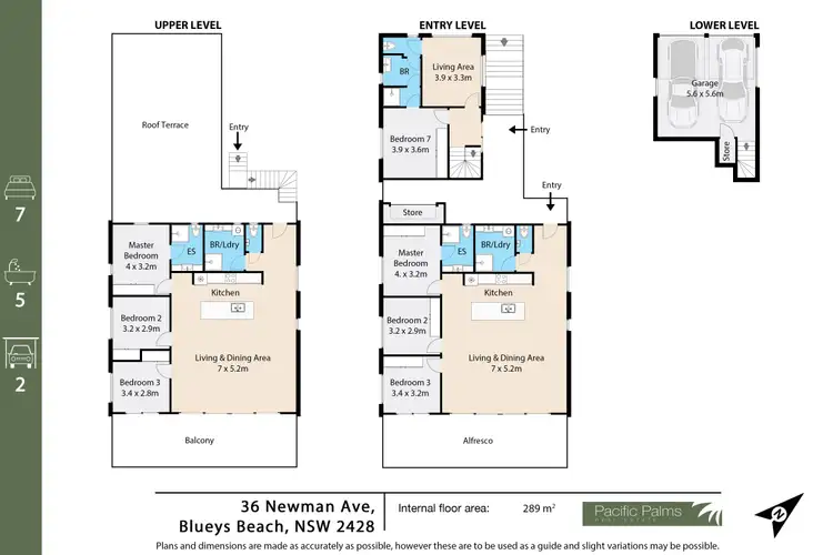 Floorplan of Homely house listing, 36 Newman Avenue, Blueys Beach NSW 2428