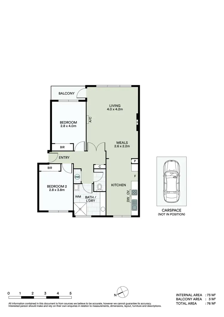 Floorplan of Homely apartment listing, 12/33 Albion Road, Box Hill VIC 3128