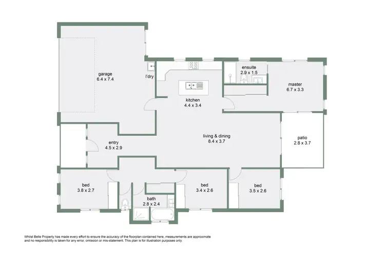 Floorplan of Homely house listing, 28 Hillary Drive, Smithfield QLD 4878