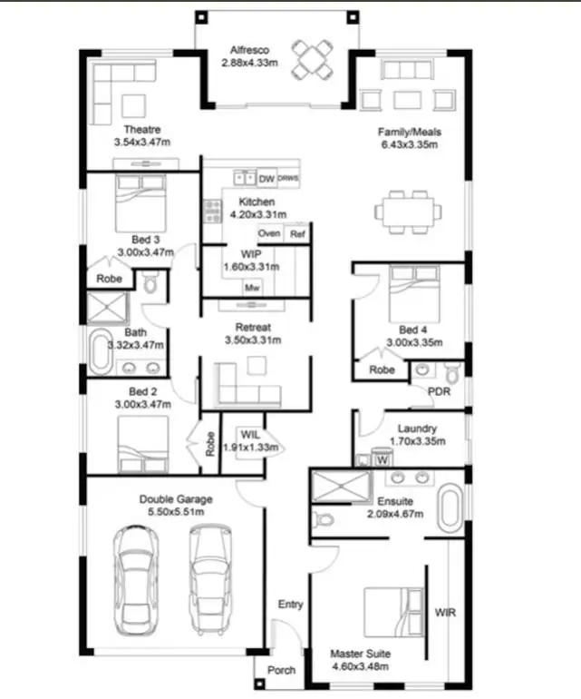 Floorplan of Homely house listing, Address available on request
