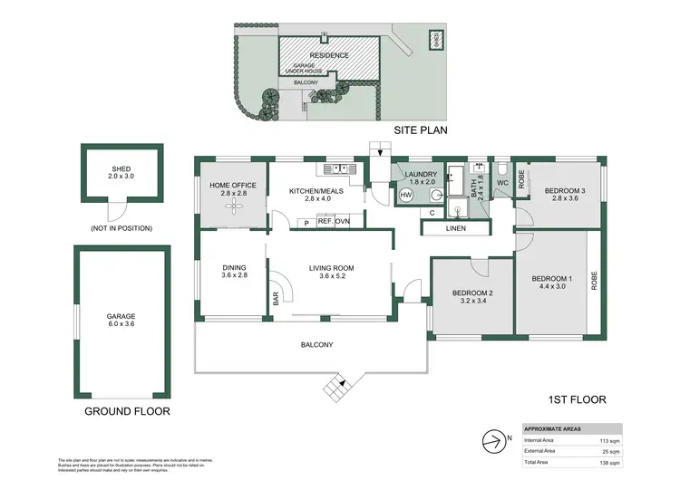 Floorplan of Homely house listing, 17 17 Kalora Crescent, Charlestown NSW 2290