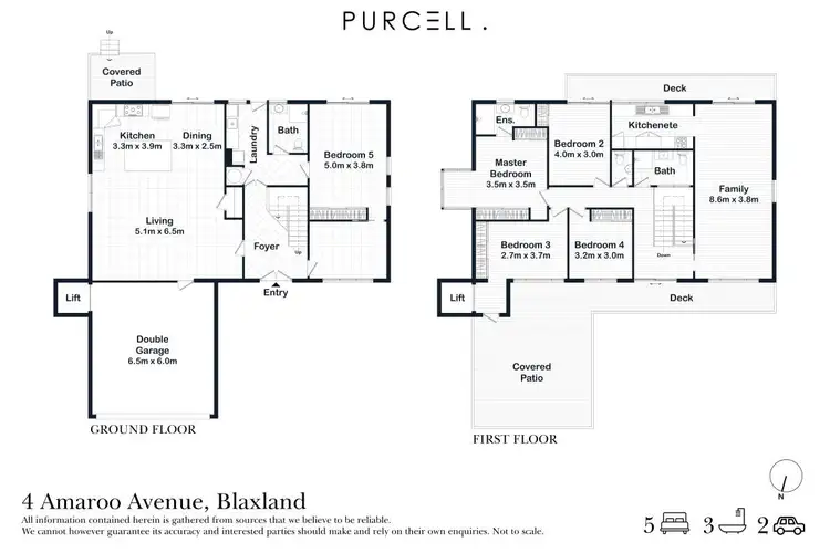 Floorplan of Homely house listing, 4 Amaroo Avenue, Blaxland NSW 2774