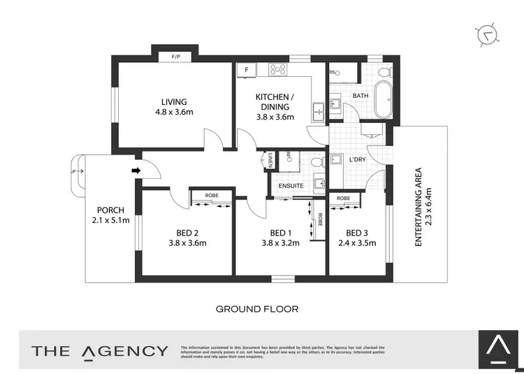 Floorplan of Homely house listing, 9 Kneebone Street, Eaglehawk VIC 3556