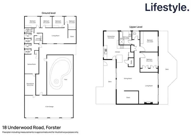 Floorplan of Homely house listing, 18 Underwood Road, Forster NSW 2428