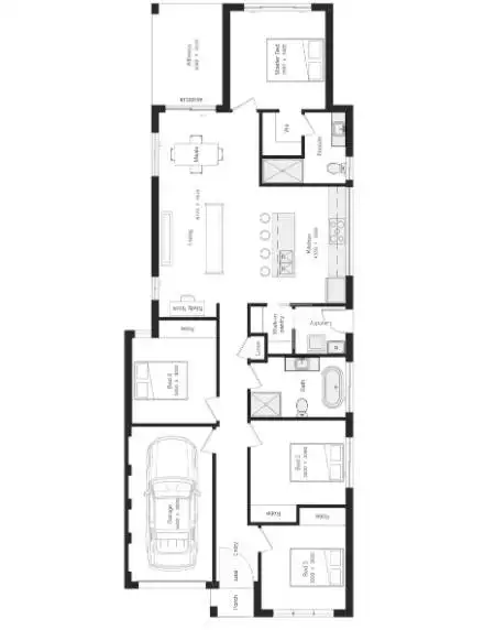 Floorplan of Homely house listing, Address available on request
