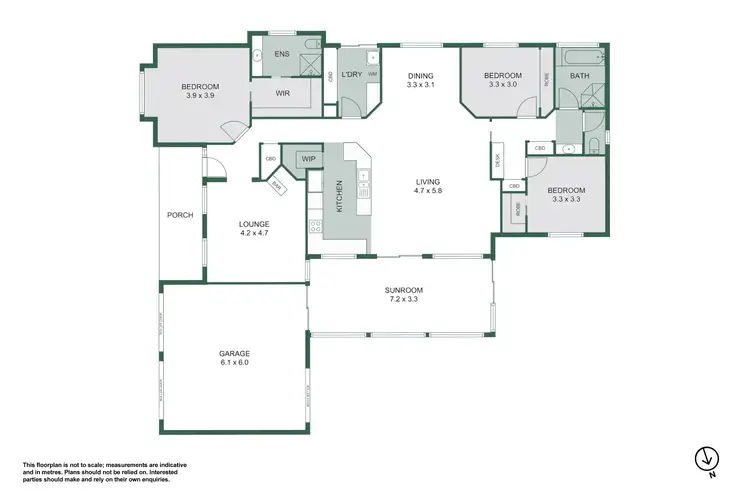 Floorplan of Homely house listing, 24 Yanko Crescent, Bourkelands NSW 2650