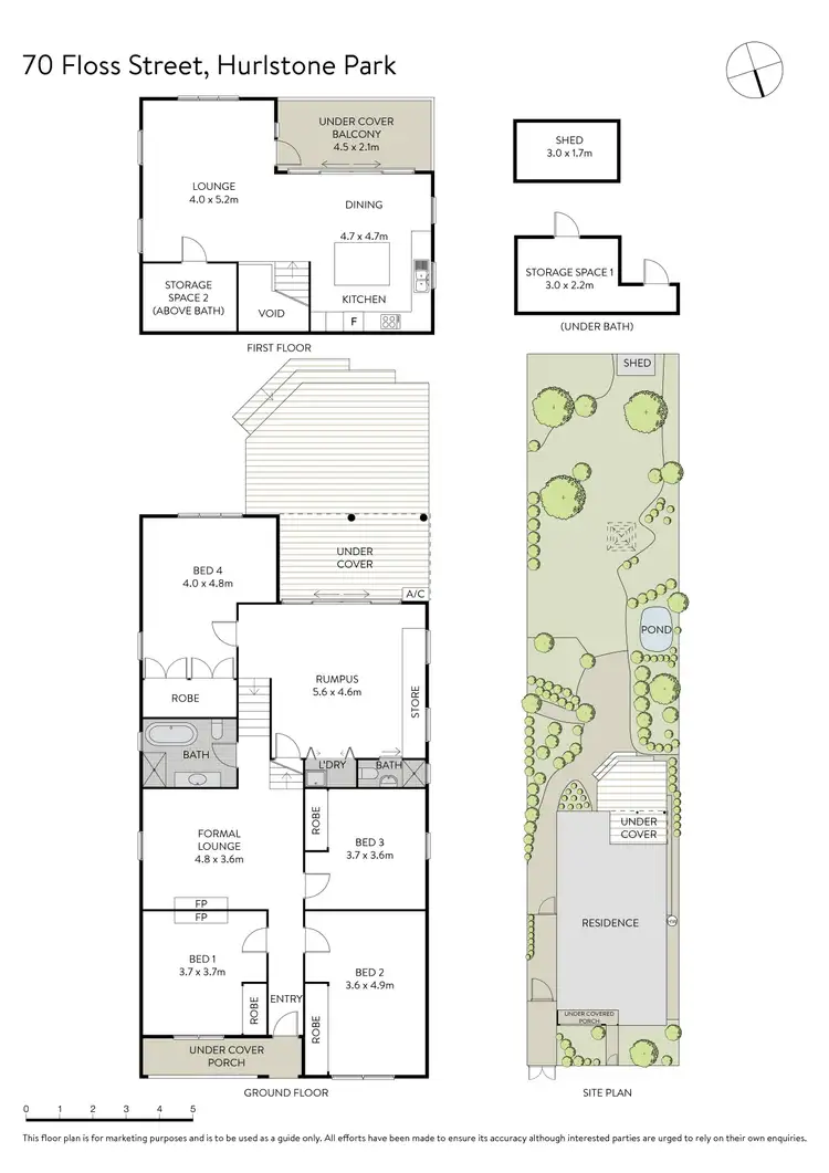Floorplan of Homely house listing, 70 Floss Street, Hurlstone Park NSW 2193