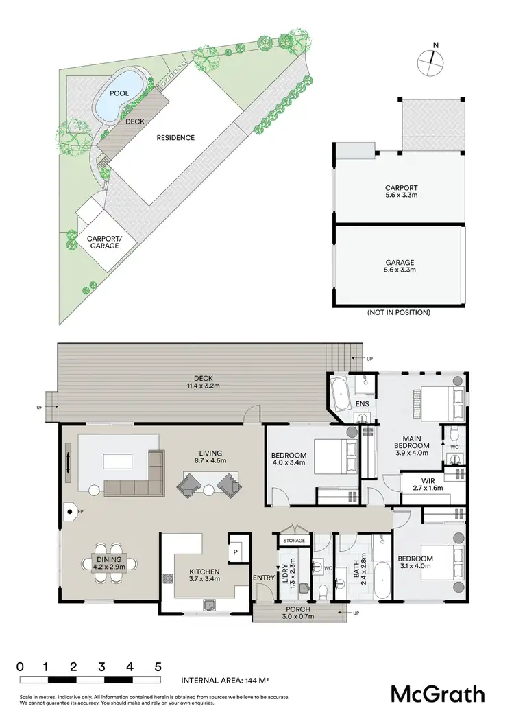 Floorplan of Homely house listing, 11 Doncaster Place, Hyland Park NSW 2448