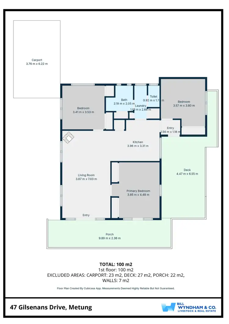 Floorplan of Homely house listing, 47 Gilsenans Drive, Metung VIC 3904