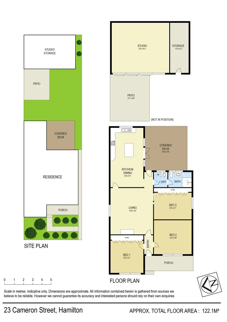 Floorplan of Homely house listing, 23 Cameron Street, Hamilton NSW 2303