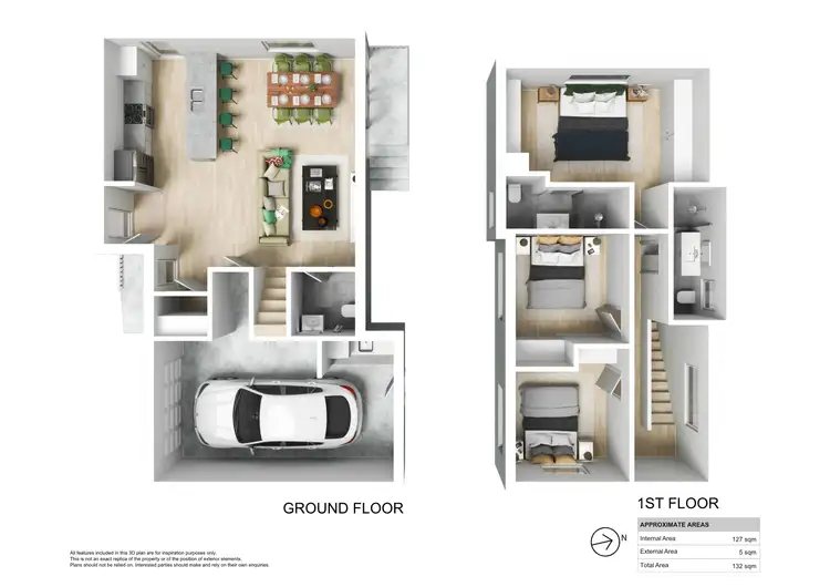 Floorplan of Homely house listing, 1/424 Glebe Road, Hamilton South NSW 2303