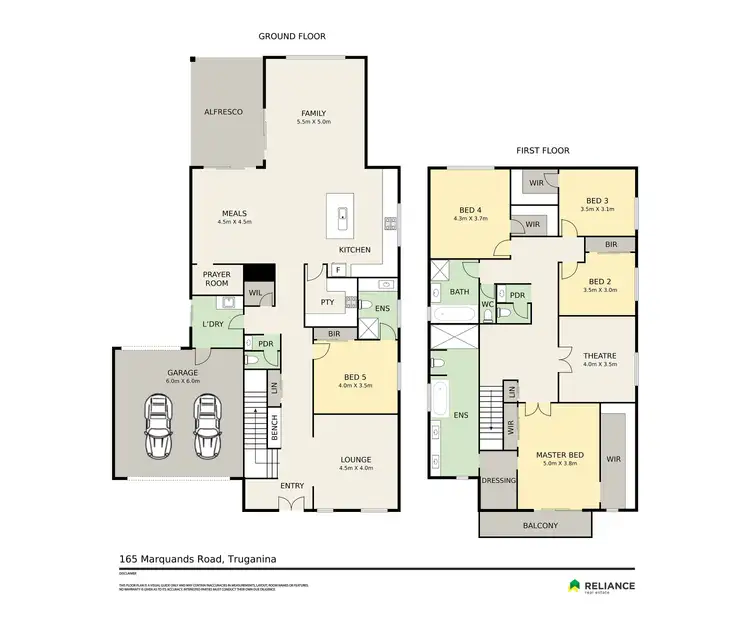 Floorplan of Homely house listing, 165 Marquands Road, Truganina VIC 3029