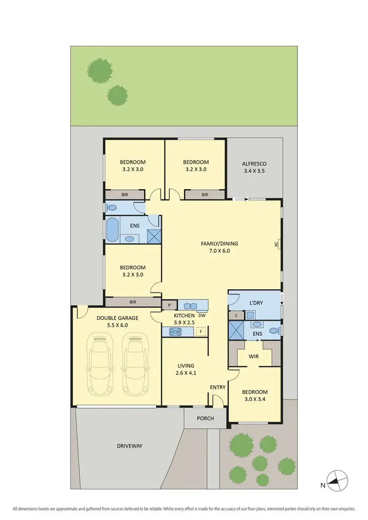 Floorplan of Homely house listing, 25 Kittyhawk Road, Point Cook VIC 3030