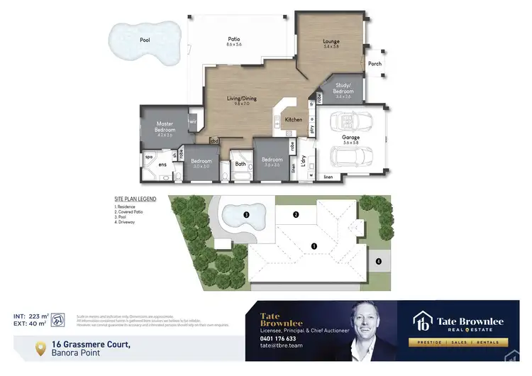 Floorplan of Homely house listing, 16 Grassmere Court, Banora Point NSW 2486