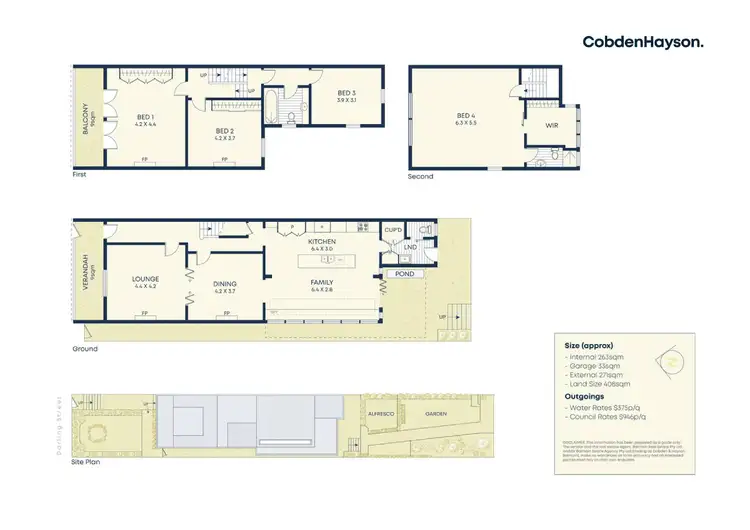 Floorplan of Homely house listing, 38 Darling Street, Balmain East NSW 2041