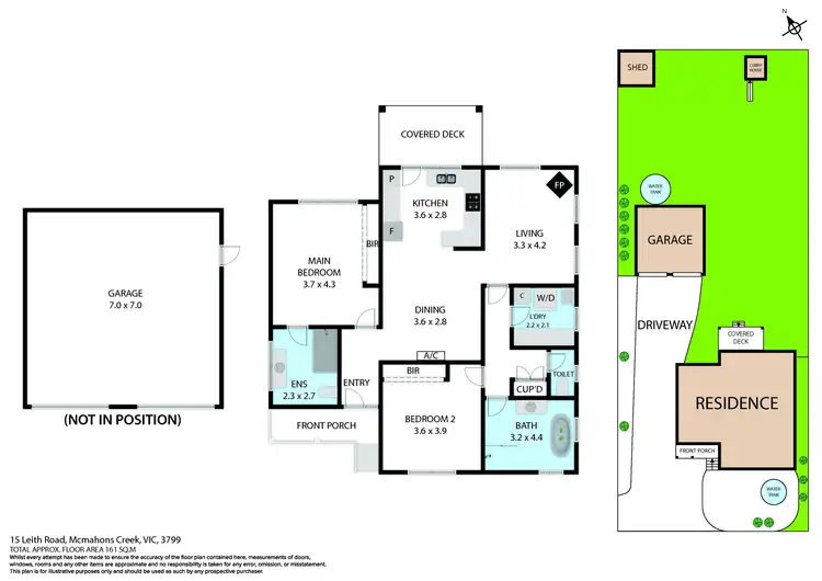 Floorplan of Homely house listing, 15 Leith Road, Mcmahons Creek VIC 3799