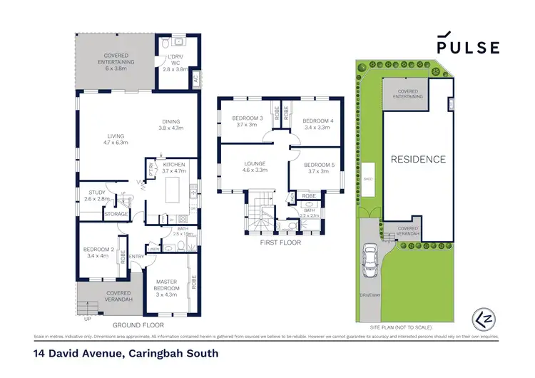 Floorplan of Homely house listing, 14 David Avenue, Caringbah South NSW 2229