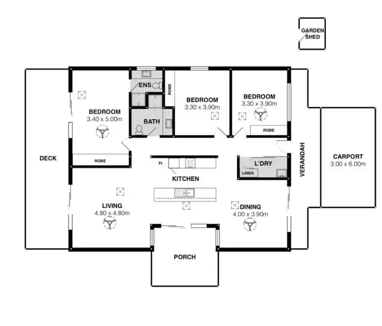 Floorplan of Homely house listing, 29 Breckan Avenue, Victor Harbor SA 5211