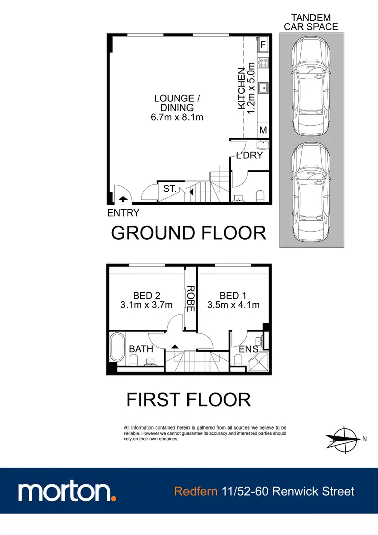 Floorplan of Homely apartment listing, 11/52-60 Renwick Street, Redfern NSW 2016