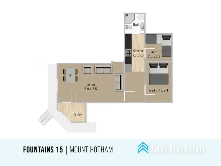 Floorplan of Homely apartment listing, 15 Fountains, Mount Hotham VIC 3741