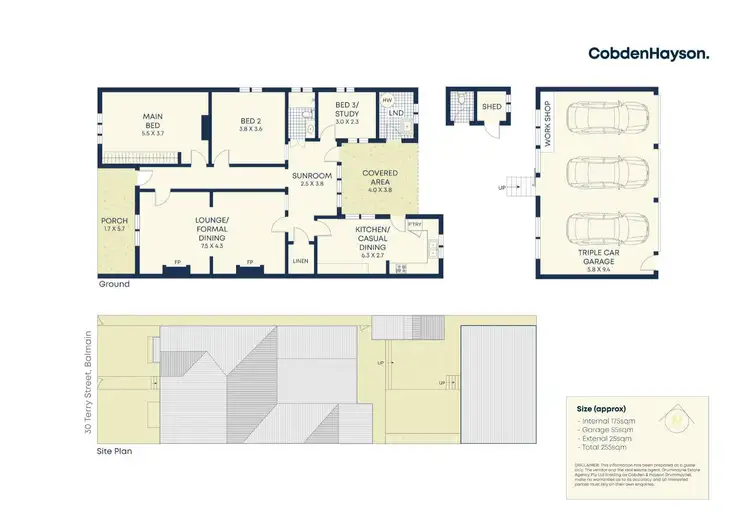 Floorplan of Homely apartment listing, 30 Terry Street, Balmain NSW 2041