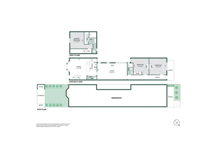 Floorplan of Homely house listing, 47 Greig Street, Albert Park VIC 3206