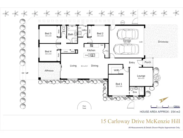 Floorplan of Homely house listing, 15 Carloway Drive, Mckenzie Hill VIC 3451