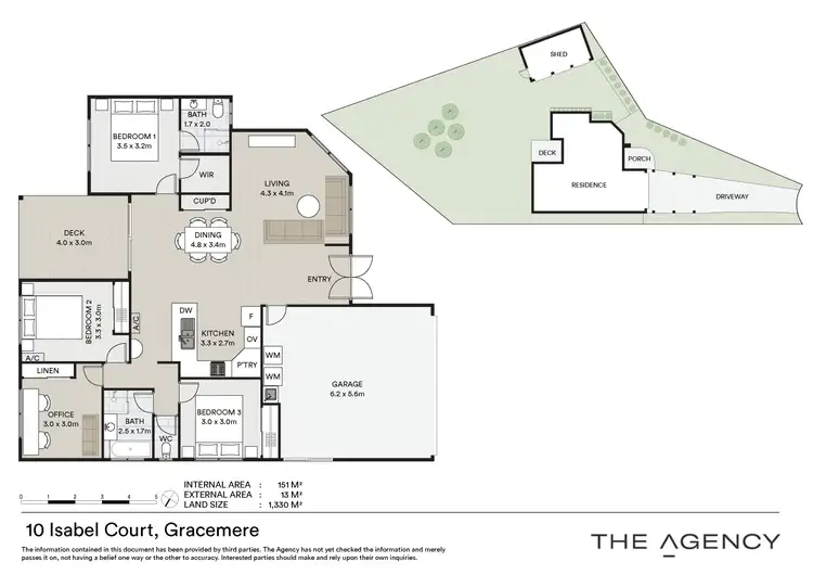 Floorplan of Homely house listing, 10 Isabel Court, Gracemere QLD 4702
