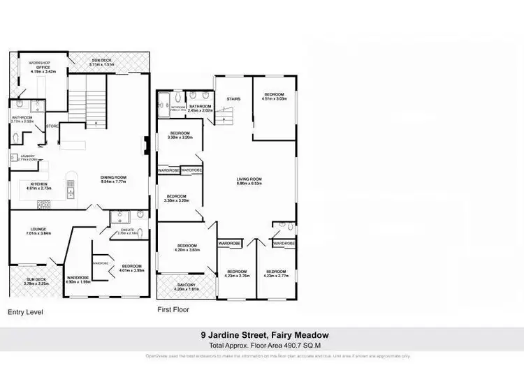Floorplan of Homely house listing, 9 Jardine Street, Fairy Meadow NSW 2519