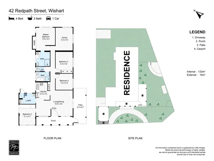 Floorplan of Homely house listing, 42 Redpath Street, Wishart QLD 4122