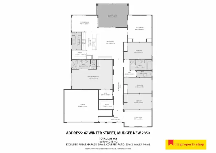 Floorplan of Homely house listing, 47 Winter Street, Mudgee NSW 2850