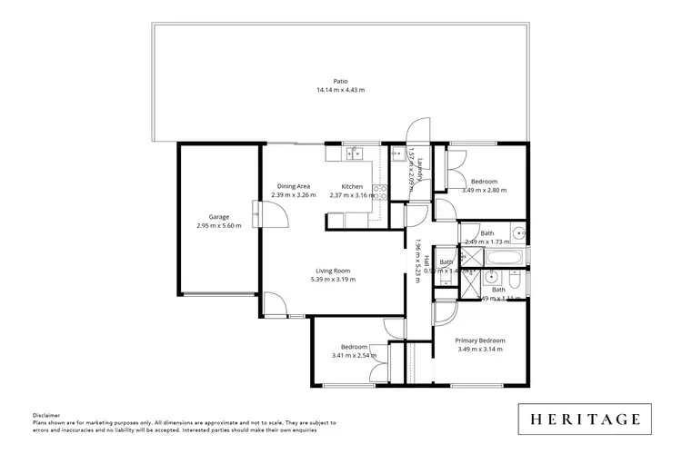 Floorplan of Homely house listing, 40 Norman Street, Toukley NSW 2263